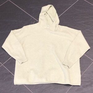 Celery Green Hooded Sweater J.Jill Size L